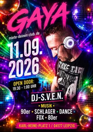 Freitags Disco am 11.09.2026